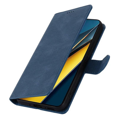 For Xiaomi Poco X6 Pro 5G / Redmi K70E 5G Cell Phone Cases Leather Wallet Cover with Magnetic Clasp