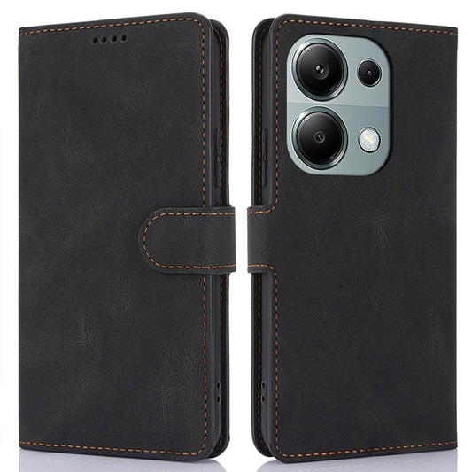 For Xiaomi Redmi Note 13 4G Wallet Cases Anti-Drop Leather Phone Cover