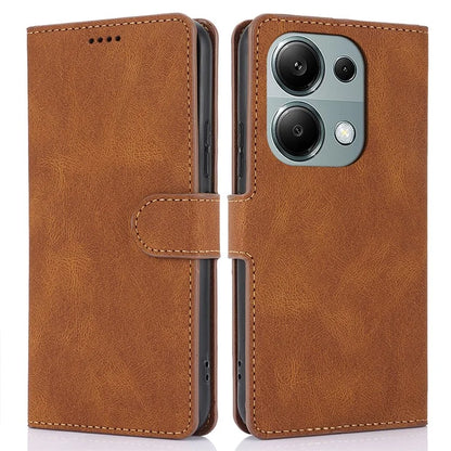 For Xiaomi Redmi Note 13 4G Wallet Cases Anti-Drop Leather Phone Cover