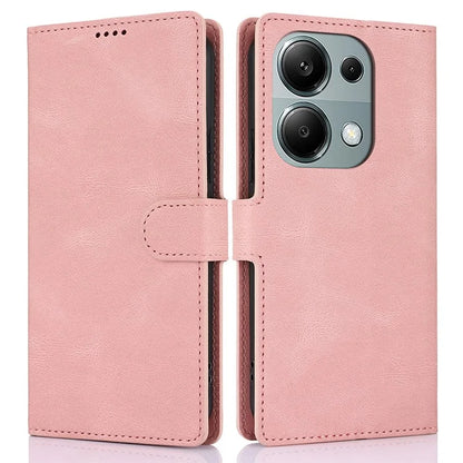 For Xiaomi Redmi Note 13 4G Wallet Cases Anti-Drop Leather Phone Cover
