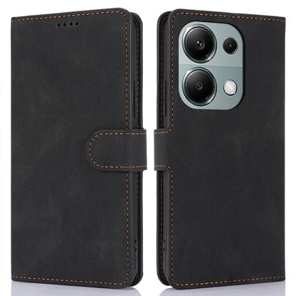 For Xiaomi Redmi Note 13 Pro 4G / Poco M6 Pro 4G Case Magnetic Clasp Card Holder Stand Phone Shell