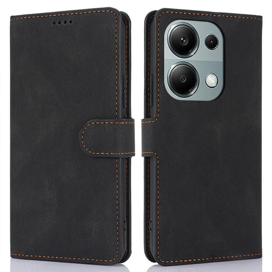 For Xiaomi Redmi Note 13 Pro 4G / Poco M6 Pro 4G Case Magnetic Clasp Card Holder Stand Phone Shell