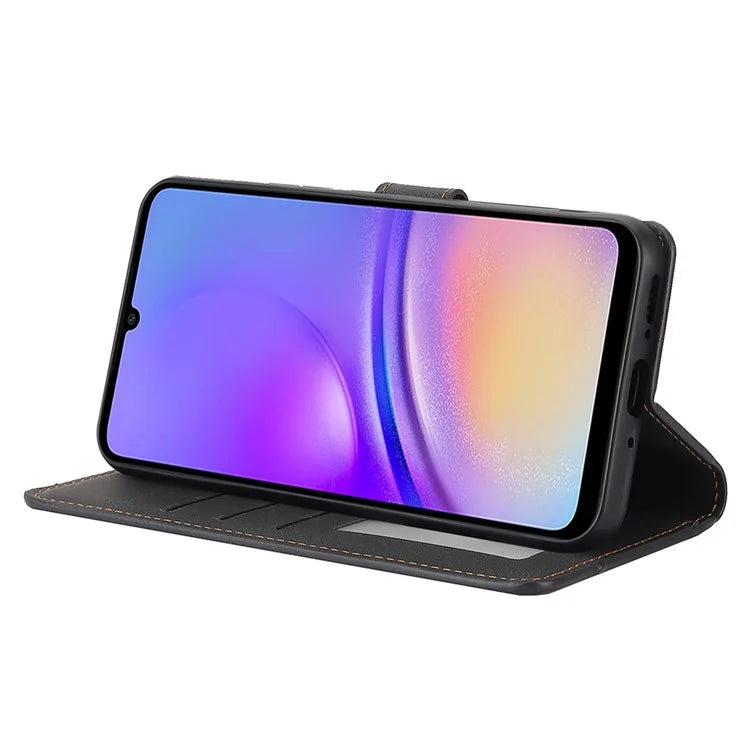 For Samsung Galaxy A05 4G Cases Shock Absorbing Leather Folio Wallet Phone Case