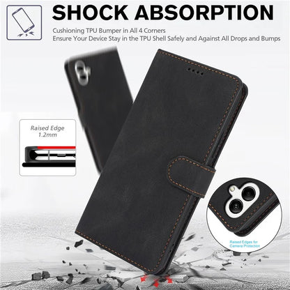 For Samsung Galaxy A05 4G Cases Shock Absorbing Leather Folio Wallet Phone Case