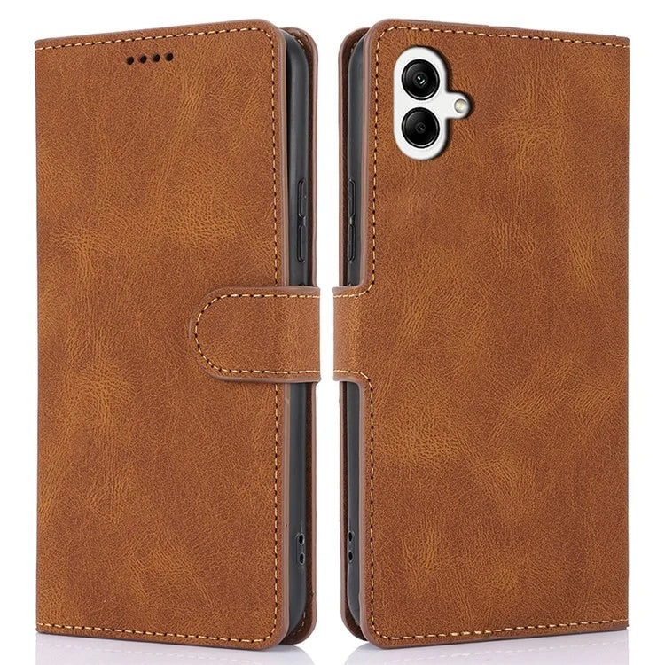 For Samsung Galaxy A05 4G Cases Shock Absorbing Leather Folio Wallet Phone Case