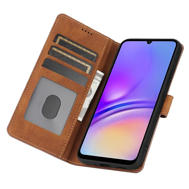 For Samsung Galaxy A05 4G Cases Shock Absorbing Leather Folio Wallet Phone Case