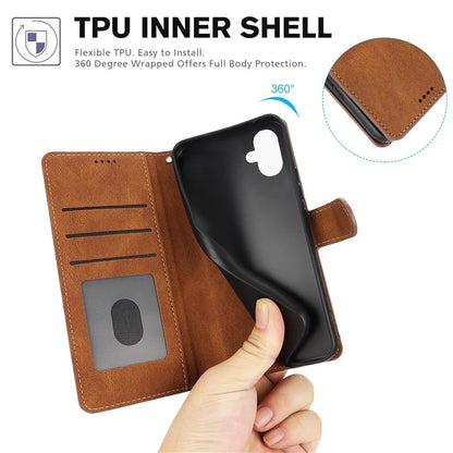For Samsung Galaxy A05 4G Cases Shock Absorbing Leather Folio Wallet Phone Case