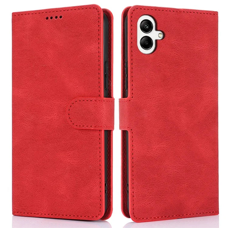 For Samsung Galaxy A05 4G Cases Shock Absorbing Leather Folio Wallet Phone Case