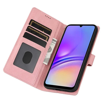 For Samsung Galaxy A05 4G Cases Shock Absorbing Leather Folio Wallet Phone Case