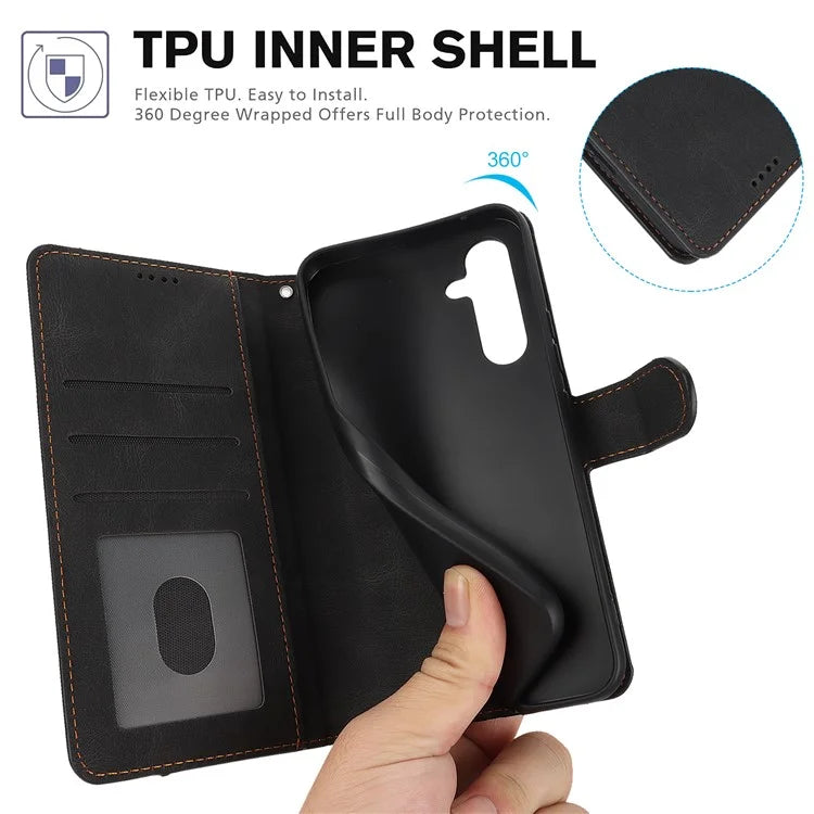 For Samsung Galaxy A05s 4G Wallet Phone Cases Shock Absorbing Leather Flip Cover
