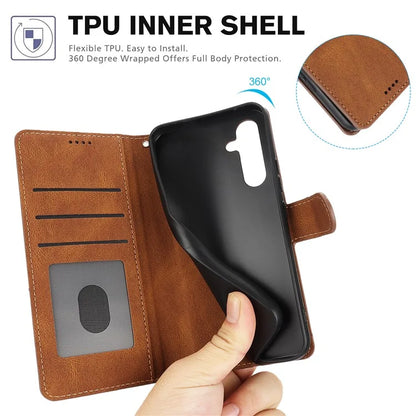 For Samsung Galaxy A05s 4G Wallet Phone Cases Shock Absorbing Leather Flip Cover
