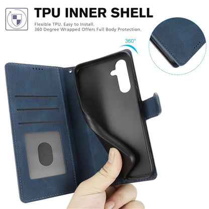 For Samsung Galaxy A05s 4G Wallet Phone Cases Shock Absorbing Leather Flip Cover