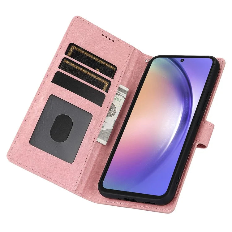 For Samsung Galaxy A05s 4G Wallet Phone Cases Shock Absorbing Leather Flip Cover