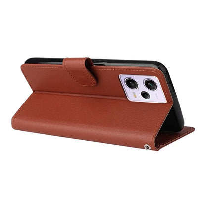 For Xiaomi Redmi Note 12 Pro 5G / Redmi Note 12 Pro Speed 5G / Poco X5 Pro 5G Wallet Case Leather Scratch-proof Stand Cover