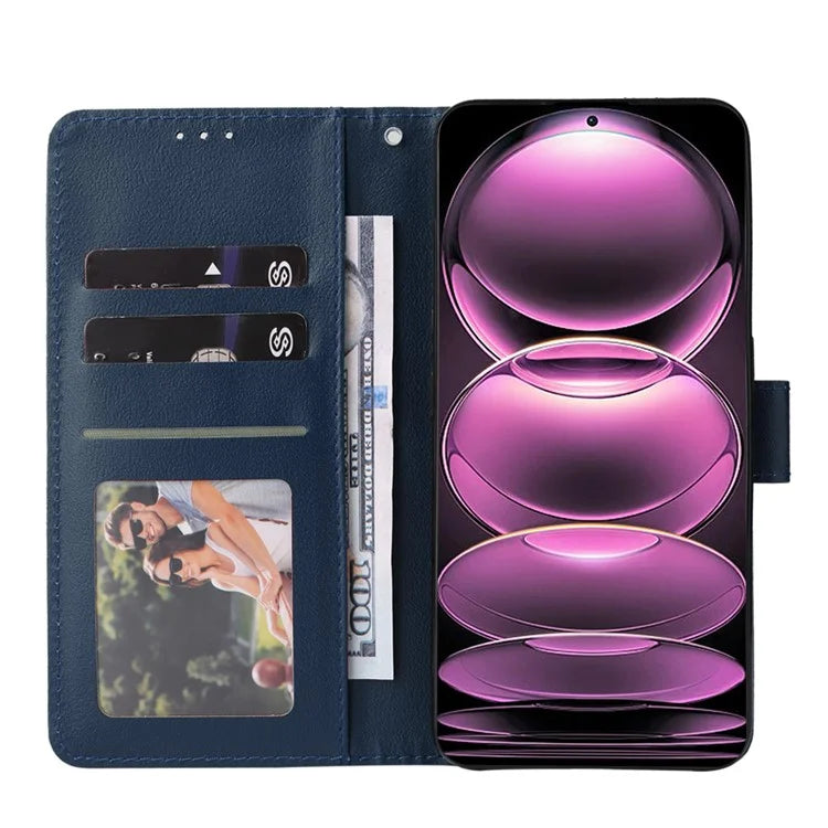 For Xiaomi Redmi Note 12 Pro 5G / Redmi Note 12 Pro Speed 5G / Poco X5 Pro 5G Wallet Case Leather Scratch-proof Stand Cover