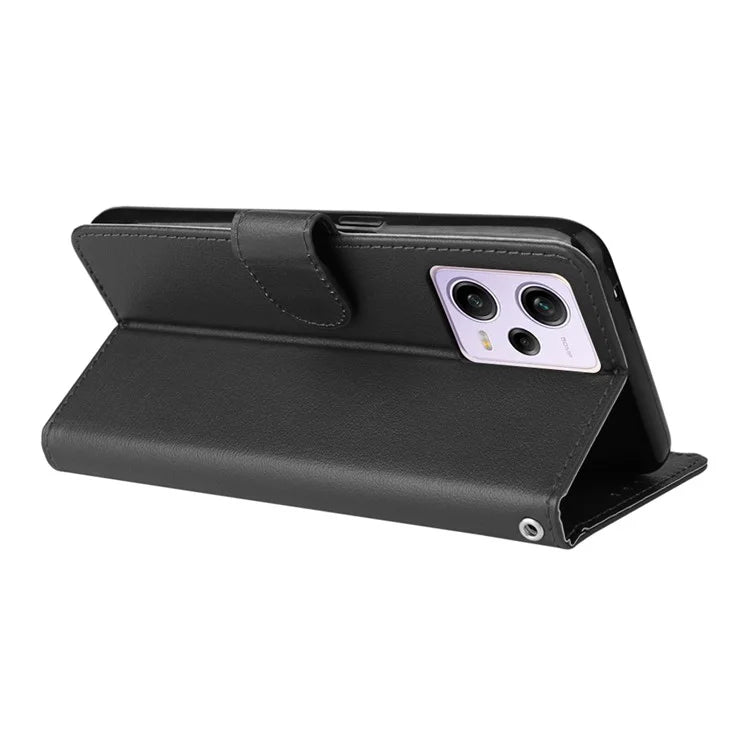 For Xiaomi Redmi Note 12 Pro 5G / Redmi Note 12 Pro Speed 5G / Poco X5 Pro 5G Wallet Case Leather Scratch-proof Stand Cover