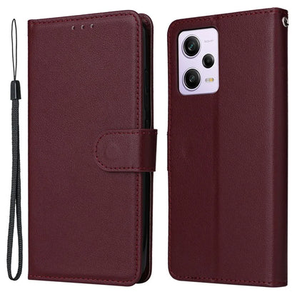 For Xiaomi Redmi Note 12 Pro 5G / Redmi Note 12 Pro Speed 5G / Poco X5 Pro 5G Wallet Case Leather Scratch-proof Stand Cover
