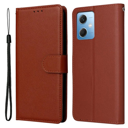 For Xiaomi Redmi Note 12 5G (Global) (India) (China) / Poco X5 5G Phone Case PU Leather Wallet Stand Cover