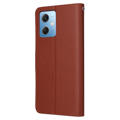 For Xiaomi Redmi Note 12 5G (Global) (India) (China) / Poco X5 5G Phone Case PU Leather Wallet Stand Cover