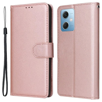 For Xiaomi Redmi Note 12 5G (Global) (India) (China) / Poco X5 5G Phone Case PU Leather Wallet Stand Cover