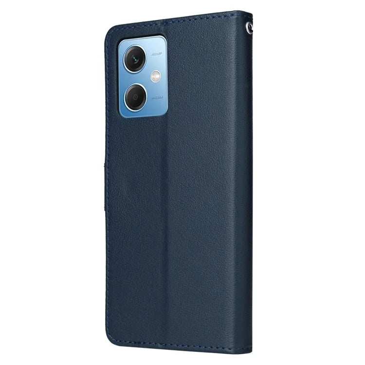 For Xiaomi Redmi Note 12 5G (Global) (India) (China) / Poco X5 5G Phone Case PU Leather Wallet Stand Cover