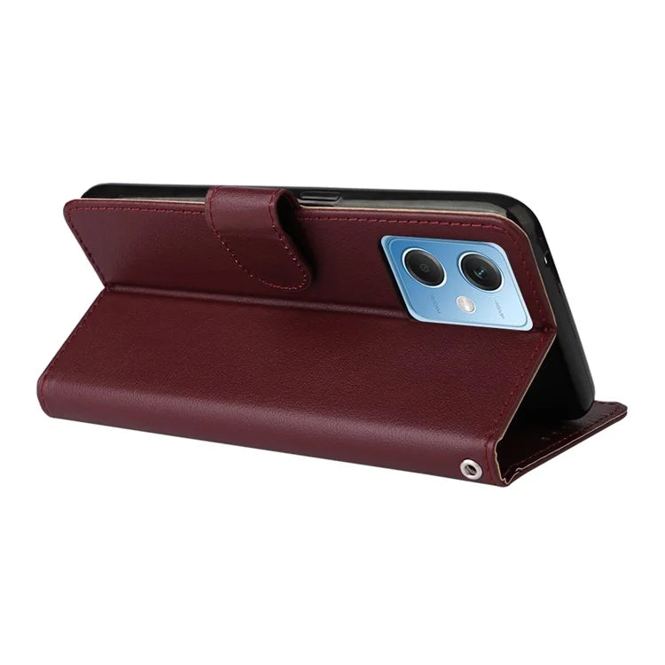 For Xiaomi Redmi Note 12 5G (Global) (India) (China) / Poco X5 5G Phone Case PU Leather Wallet Stand Cover