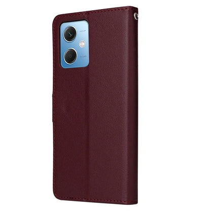 For Xiaomi Redmi Note 12 5G (Global) (India) (China) / Poco X5 5G Phone Case PU Leather Wallet Stand Cover