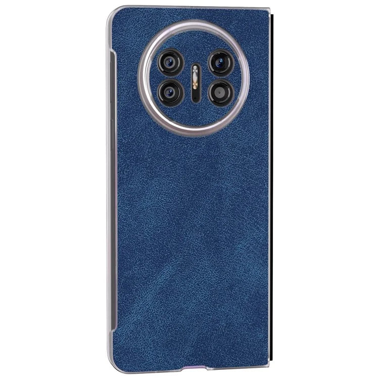 For Huawei Mate X5 Cell Phone Case PU Leather Coated PC Matte Edge Cover