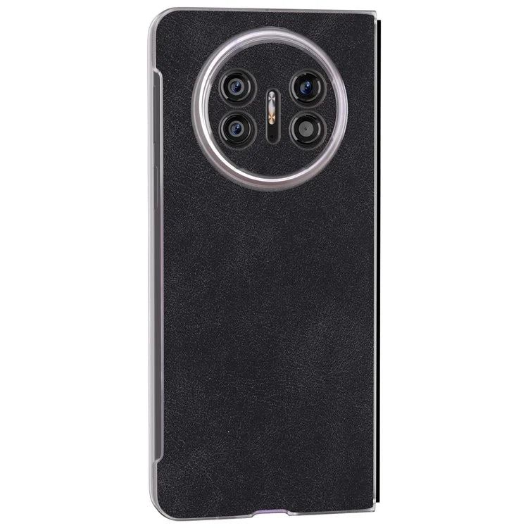 For Huawei Mate X5 Cell Phone Case PU Leather Coated PC Matte Edge Cover
