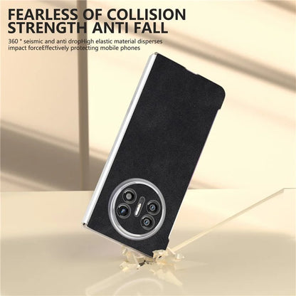 For Huawei Mate X5 Cell Phone Case PU Leather Coated PC Matte Edge Cover