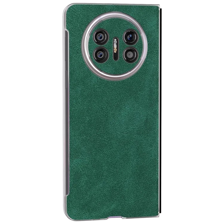 For Huawei Mate X5 Cell Phone Case PU Leather Coated PC Matte Edge Cover