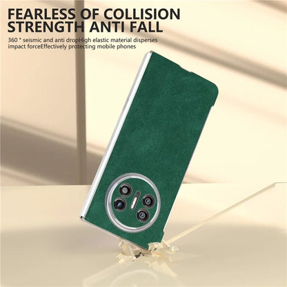 For Huawei Mate X5 Cell Phone Case PU Leather Coated PC Matte Edge Cover