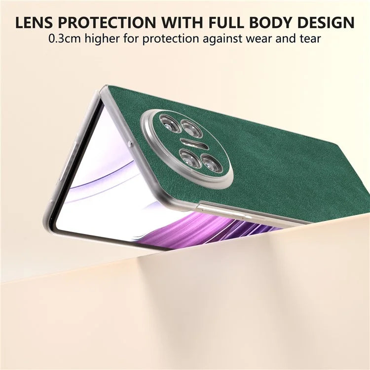 For Huawei Mate X5 Cell Phone Case PU Leather Coated PC Matte Edge Cover