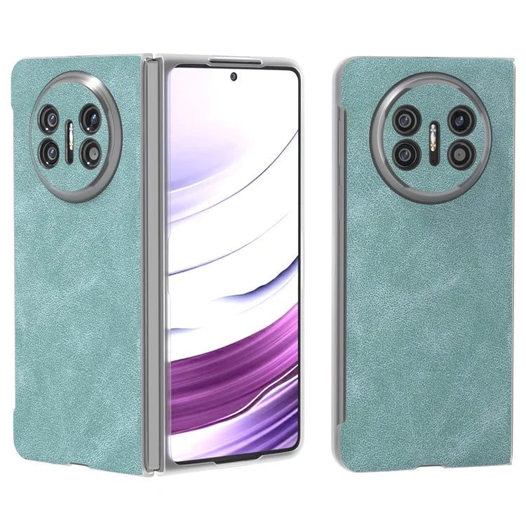 For Huawei Mate X5 Cell Phone Case PU Leather Coated PC Matte Edge Cover