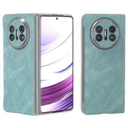 For Huawei Mate X5 Cell Phone Case PU Leather Coated PC Matte Edge Cover