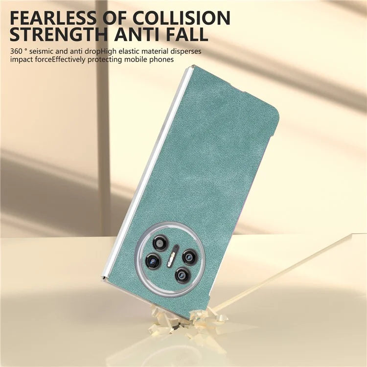 For Huawei Mate X5 Cell Phone Case PU Leather Coated PC Matte Edge Cover