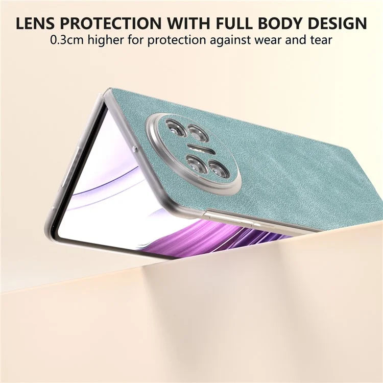 For Huawei Mate X5 Cell Phone Case PU Leather Coated PC Matte Edge Cover