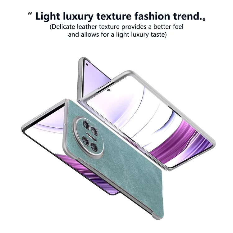For Huawei Mate X5 Cell Phone Case PU Leather Coated PC Matte Edge Cover