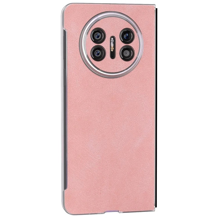 For Huawei Mate X5 Cell Phone Case PU Leather Coated PC Matte Edge Cover