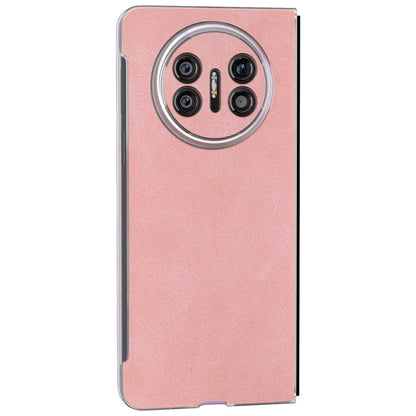For Huawei Mate X5 Cell Phone Case PU Leather Coated PC Matte Edge Cover
