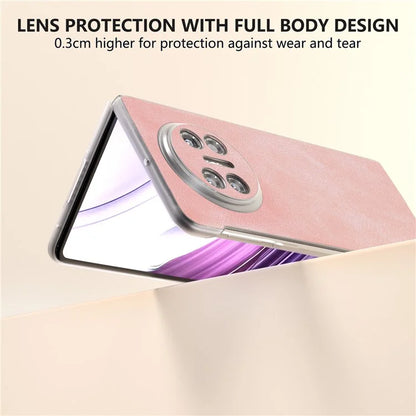 For Huawei Mate X5 Cell Phone Case PU Leather Coated PC Matte Edge Cover