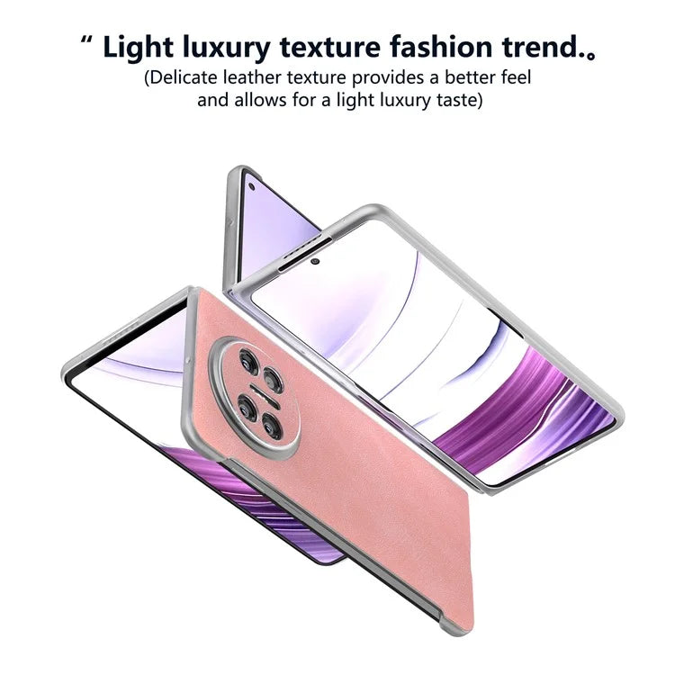 For Huawei Mate X5 Cell Phone Case PU Leather Coated PC Matte Edge Cover