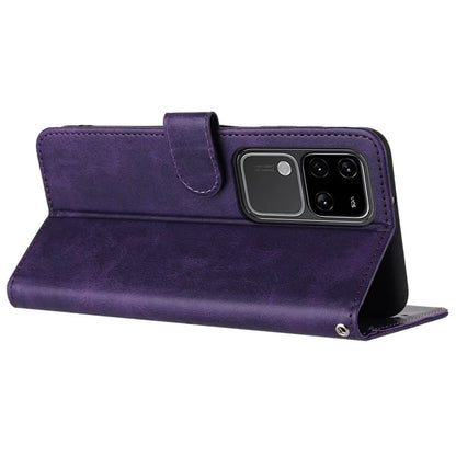 For vivo S18 Pro 5G / S18 5G / V30 5G / V30 Pro 5G Wholesale PU Leather Cell Phone Case Stand Wallet Phone Cover with Strap