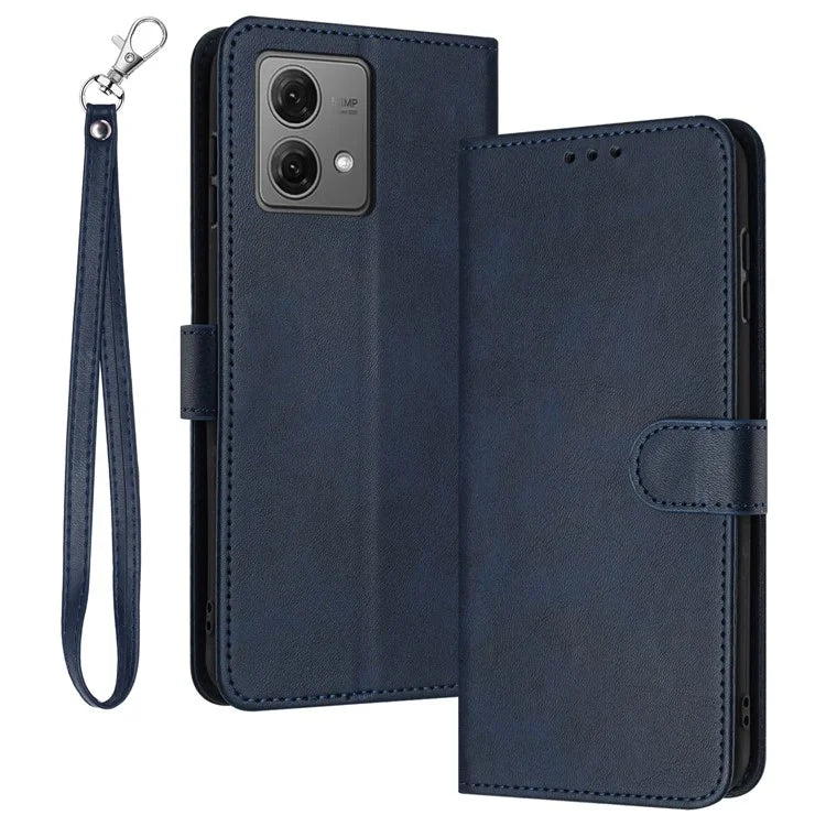 For Motorola Moto G84 5G Case Calf Texture Full Protection Phone Cover Mobile Accessories Wholesale