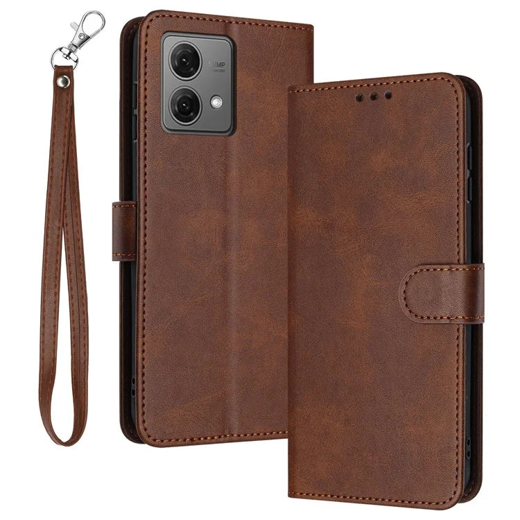 For Motorola Moto G84 5G Case Calf Texture Full Protection Phone Cover Mobile Accessories Wholesale