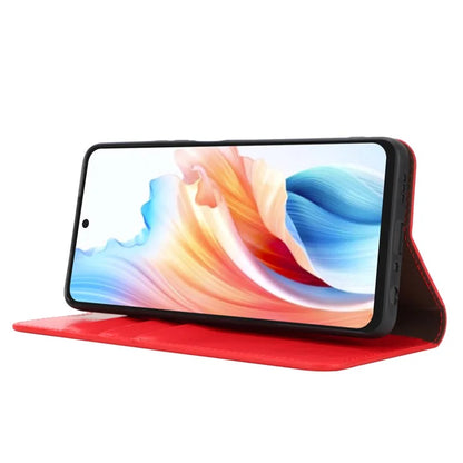 For Oppo A79 5G / A2 5G Case Crazy Horse Texture Split Leather Stand Phone Cover