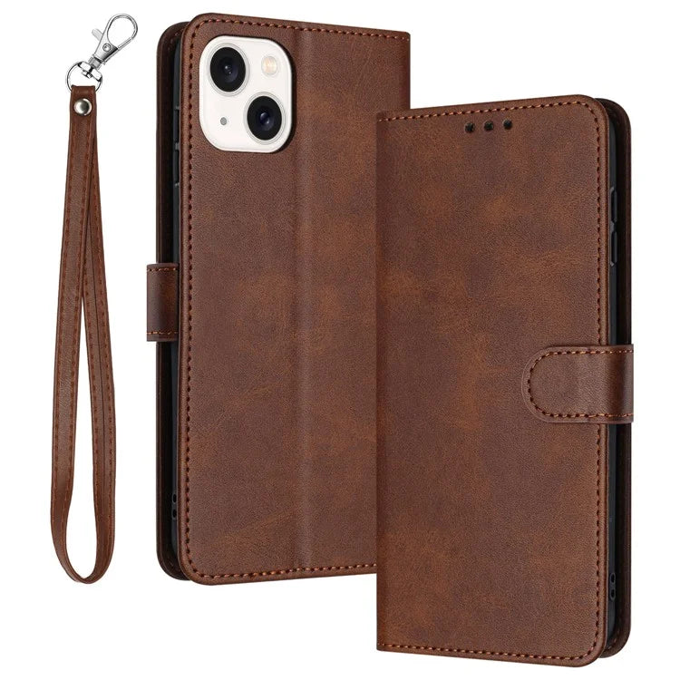 For iPhone 14/13 Wholesale Case Anti-Scratch Phone Shell Stand Cover with Wallet Function