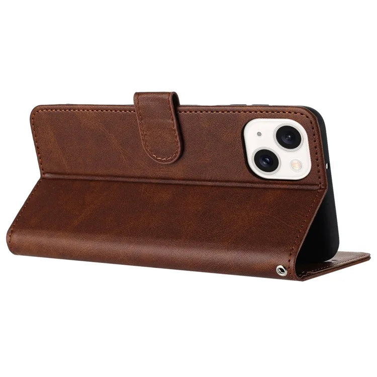 For iPhone 14/13 Wholesale Case Anti-Scratch Phone Shell Stand Cover with Wallet Function