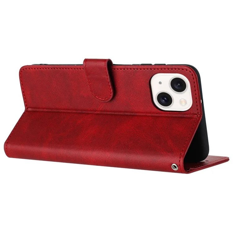For iPhone 14/13 Wholesale Case Anti-Scratch Phone Shell Stand Cover with Wallet Function