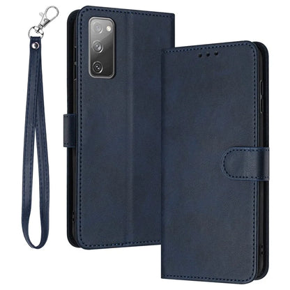 For Samsung Galaxy S20 FE / S20 FE 5G / S20 FE 2022 / S20 Lite Calf Texture Phone Stand Cover Mobile Accessories Wholesale